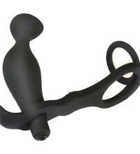 Venusfun Gay Male Insertable Vibrating Anal Plug Prostate Massager with Silicone Cock