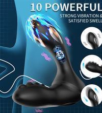 Venusfun Gladiator Electric Shock Vibrating Prostate Massager Anal Plug