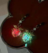 Venusfun Heart Bell Nipple Clamps for Women Light Up Metal Design for Sensory SM Play