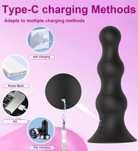 Venusfun Wireless Remote Inflatable Anal Beads for Men 10 Vibration Modes Hands-Free Prostate