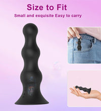 Venusfun Wireless Remote Inflatable Anal Beads for Men 10 Vibration Modes Hands-Free Prostate