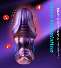 Venusfun Large Butt Plug Silicone Anal Trainer for Men and Couples Soft Realistic Dildo