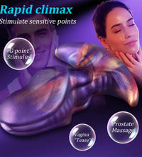 Venusfun Large Butt Plug Silicone Anal Trainer for Men and Couples Soft Realistic Dildo