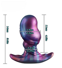 Venusfun Large Butt Plug Silicone Anal Trainer for Men and Couples Soft Realistic Dildo