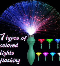 Venusfun LED Anal Plug Remote Control Silicone Vibrator with Multi Mode Vibration and Glow Effects