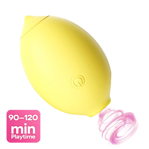 Venusfun Lemon Crush Air Pulse Clitoral Stimulator with 10 Modes Oral Suction for Women