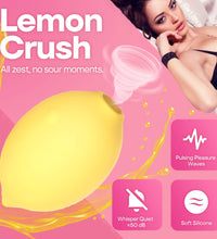 Venusfun Lemon Crush Air Pulse Clitoral Stimulator with 10 Modes Oral Suction for Women