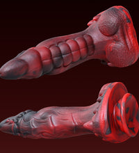 Venusfun Silicone Alien Thrusting Dildo, Powerful Suction Cup, Beginner-Friendly Thick Dildo