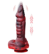 Venusfun Silicone Alien Thrusting Dildo, Powerful Suction Cup, Beginner-Friendly Thick Dildo