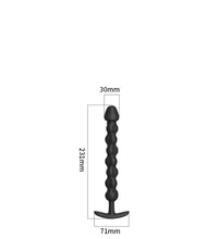 Venusfun Silicone Anal Beads Plug for Deep P Spot Play Flexible Perineum Massager