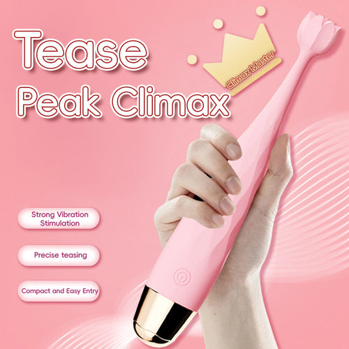 Venusfun Lotus Quiet Vibrator for Women Heating Silicone G Spot Wand with 10  Modes