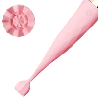 Venusfun Lotus Quiet Vibrator for Women Heating Silicone G Spot Wand with 10  Modes
