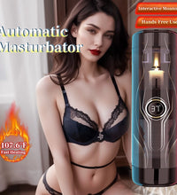 Venusfun Automatic Thrusting Male Masturbator with Heating Suction and Interactive Voice