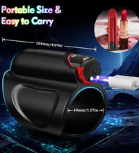 Venusfun Cock Rings Penis Trainer Bullet Vibrator 9 Modes Masturbator Adult Sex Toys for Men