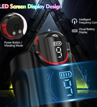 Venusfun Cock Rings Penis Trainer Bullet Vibrator 9 Modes Masturbator Adult Sex Toys for Men