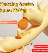 Venusfun Meow 2 in 1 Detachable Sucking Thumping Clit Vibrator