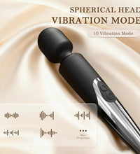 Venusfun 10 Speeds Mini AV Messager Wand Vibrator Female Masturbator