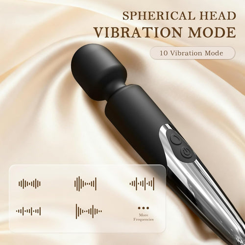 Venusfun 10 Speeds Mini AV Messager Wand Vibrator Female Masturbator