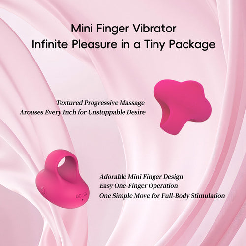 Venusfun Silicone Finger Dancer Mini Clitoral Bullet Vibrator