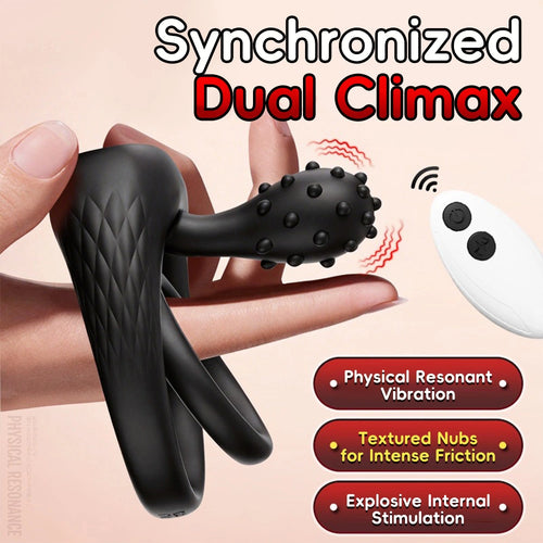 Venusfun Mini Hammer Cock Ring Vibrating Silicone Penis Ring Time Enhanced
