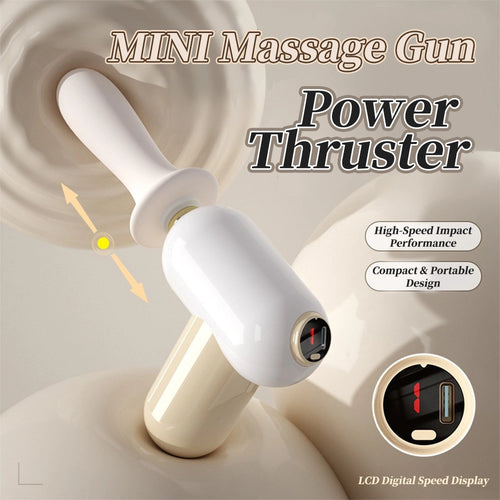 Mini Thrusting Sex Machine Powerful Telescopic Vibrator AV Wand Massager
