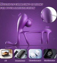 Venusfun Morgana Dual Ring Vibrating Cock Ring With Remote Control