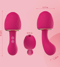 Venusfun Mushroom-shaped 10 Speeds Clit Suction Vibrator Oral Simulator
