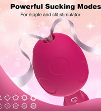 Venusfun Mushroom-shaped 10 Speeds Clit Suction Vibrator Oral Simulator
