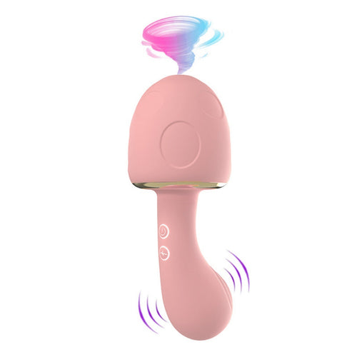 Venusfun Mushroom-shaped 10 Speeds Clit Suction Vibrator Oral Simulator