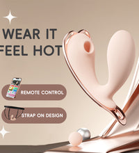 Venusfun Tiny Suction Clitoral Vibrator Wearable Clit Stim For Female