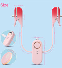 Venusfun Nipple stim Adjustable Breast Clamps Silicone Wearable Tits Massager