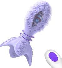 Venusfun Octopus Butt Plug Vibrator with 7 Vibration & Rotation Modes for Prostate and Anal Play