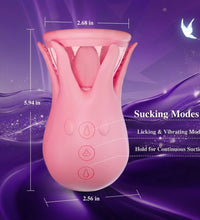 Venusfun Octopus Nipple Sucker 9 Modes Licking Tongue Vibrator with 3 Suction Levels