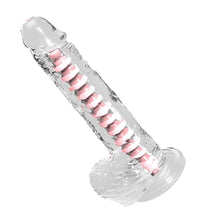 Venusfun Realistic Crystal Clear Giant Dildo With Suction Cup for Female