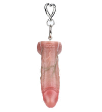 Venusfun Realistic Texture Mini Penis Keychain Prank Toy