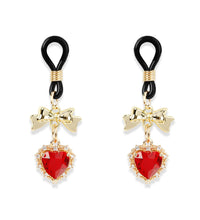 Venusfun Luxurious Red Gemstone Nipple Clips Adjustable Boob Clamps