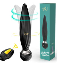 Venusfun Remote Control Anal Plug Vibrator for Women with G-Spot and Clitoral Stimulation