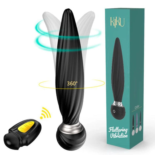 Venusfun Remote Control Anal Plug Vibrator for Women with G-Spot and Clitoral Stimulation