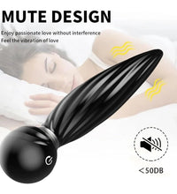 Venusfun Remote Control Anal Plug Vibrator for Women with G-Spot and Clitoral Stimulation