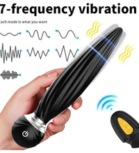 Venusfun Remote Control Anal Plug Vibrator for Women with G-Spot and Clitoral Stimulation