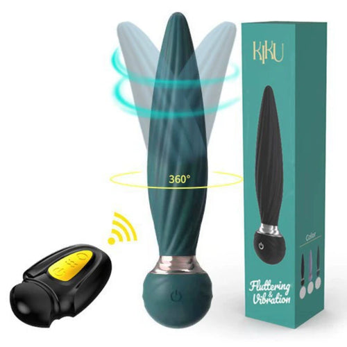 Venusfun Remote Control Anal Plug Vibrator for Women with G-Spot and Clitoral Stimulation