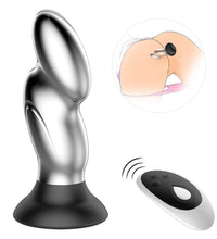 Venusfun 10 Speeds Remote Metal Anal Plug Prostate Massager