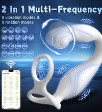 Venusfun Anal Vibrator Prostate Massager Sex Toys for Men APP Control Deep Rotation Couple Play