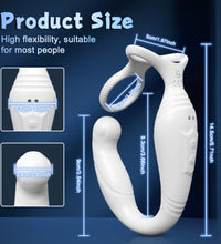 Venusfun Anal Vibrator Prostate Massager Sex Toys for Men APP Control Deep Rotation Couple Play