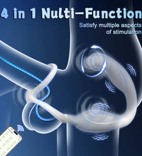 Venusfun Anal Vibrator Prostate Massager Sex Toys for Men APP Control Deep Rotation Couple Play