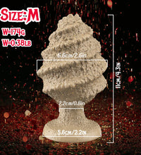 Venusfun Christmas Edition Spiral Silicone Butt Plug Soft Liquid Anal Toy for Couples Adults