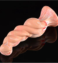 Venusfun 7.3 Inch Silicone Monster Dildo Realistic Anal G-Spot Suction Cup Toy for Couples