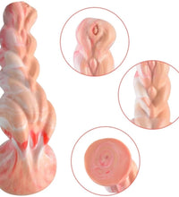 Venusfun 7.3 Inch Silicone Monster Dildo Realistic Anal G-Spot Suction Cup Toy for Couples