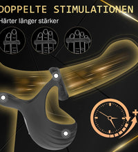 Venusfun App Controlled Anal Prostate Massager Cock Ring for Men with 9 Modes for Couples