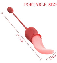Venusfun Silicone Real Tongue Texture Licking Clitoral Vibrator